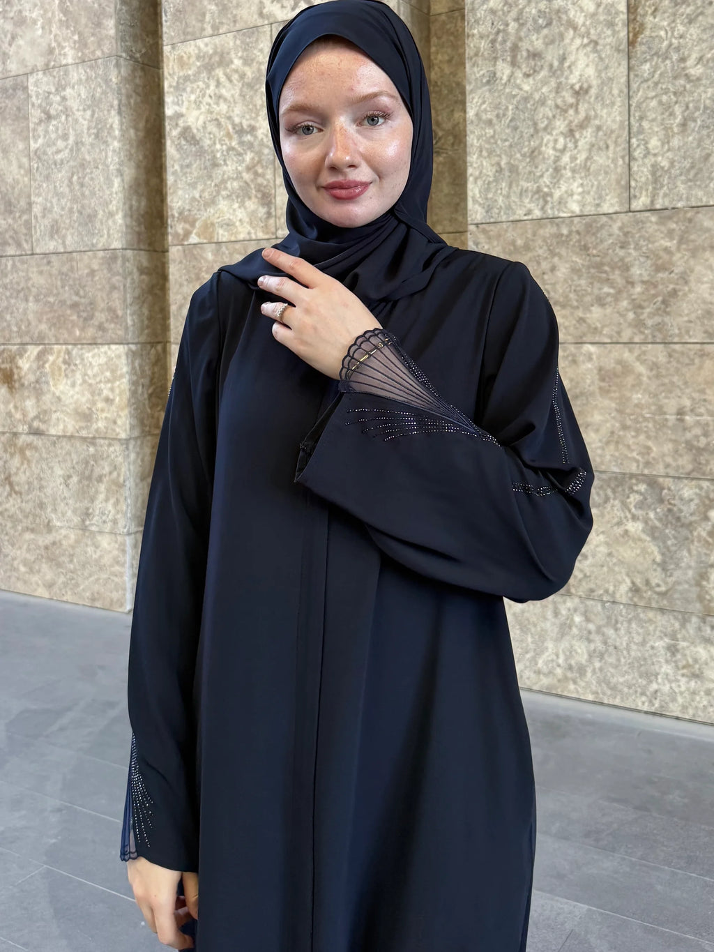 Sim Abaya + Shawl