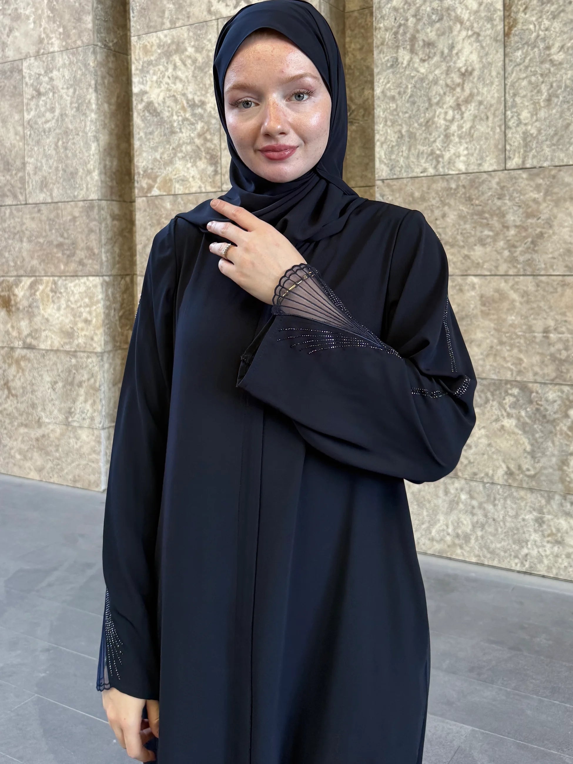 Sim Abaya + Shawl