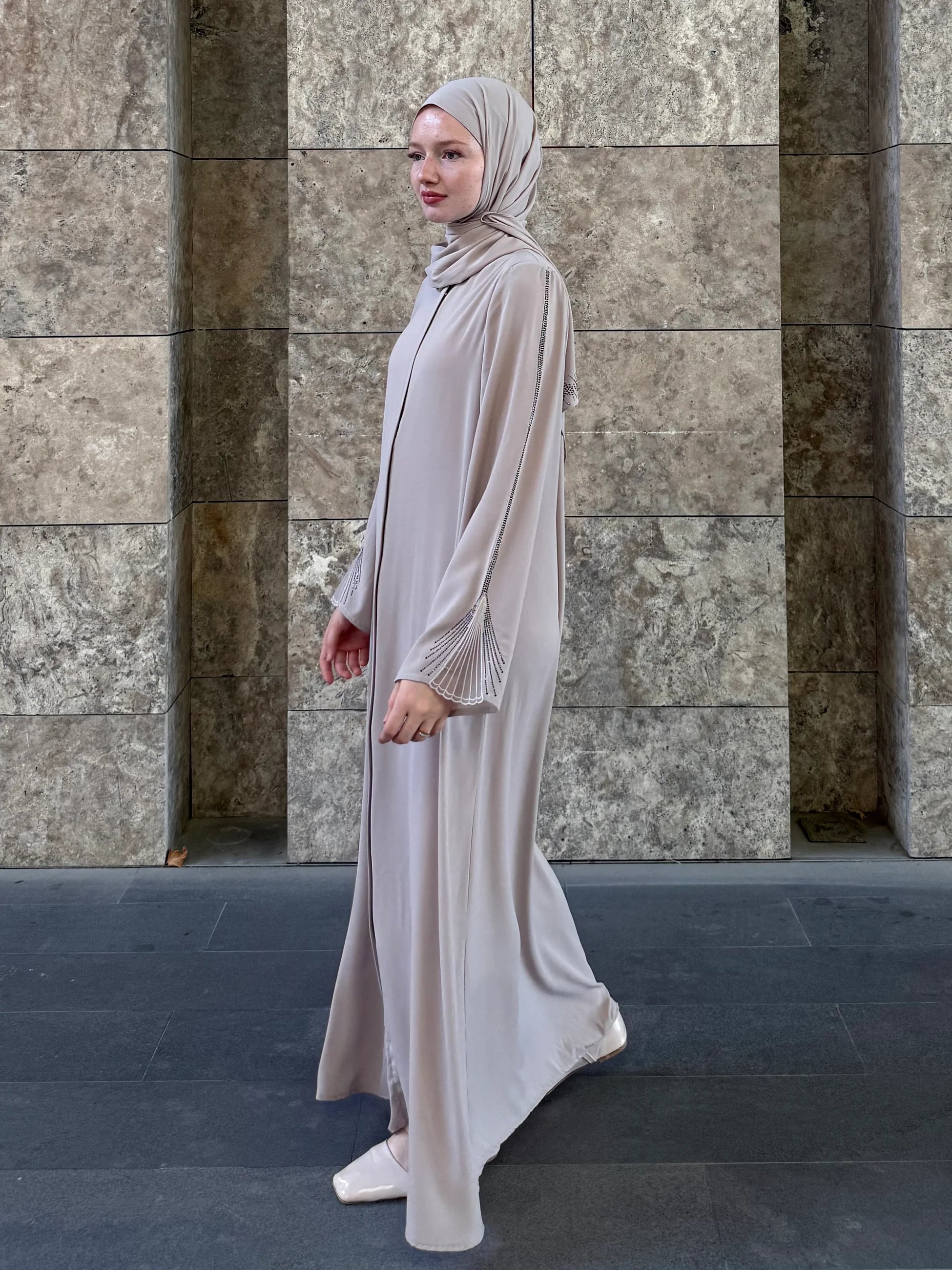 Sim Abaya + Shawl