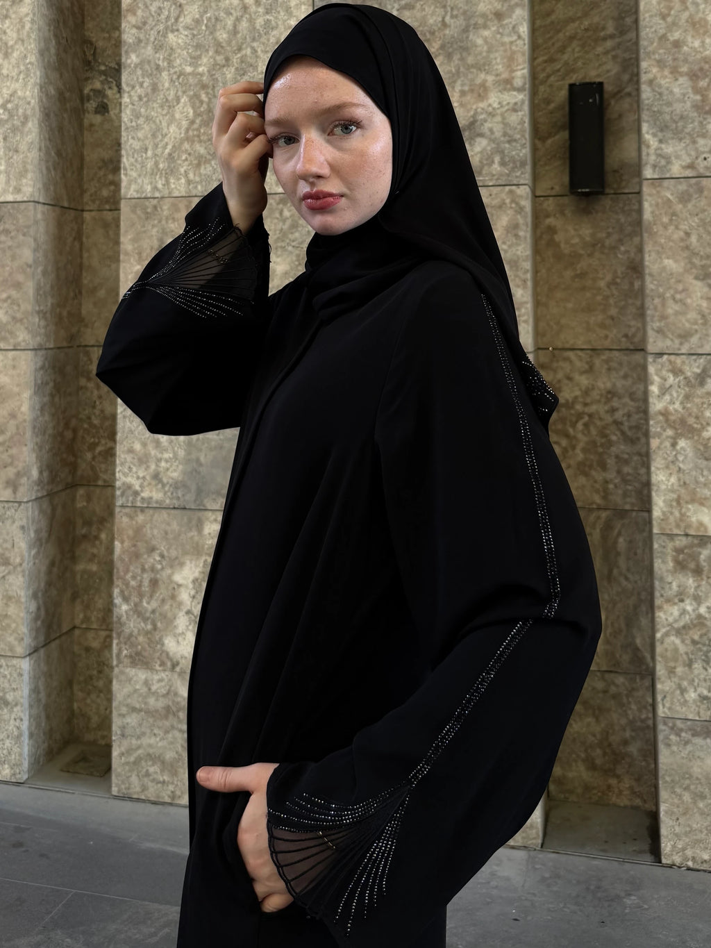 Sim Abaya + Shawl