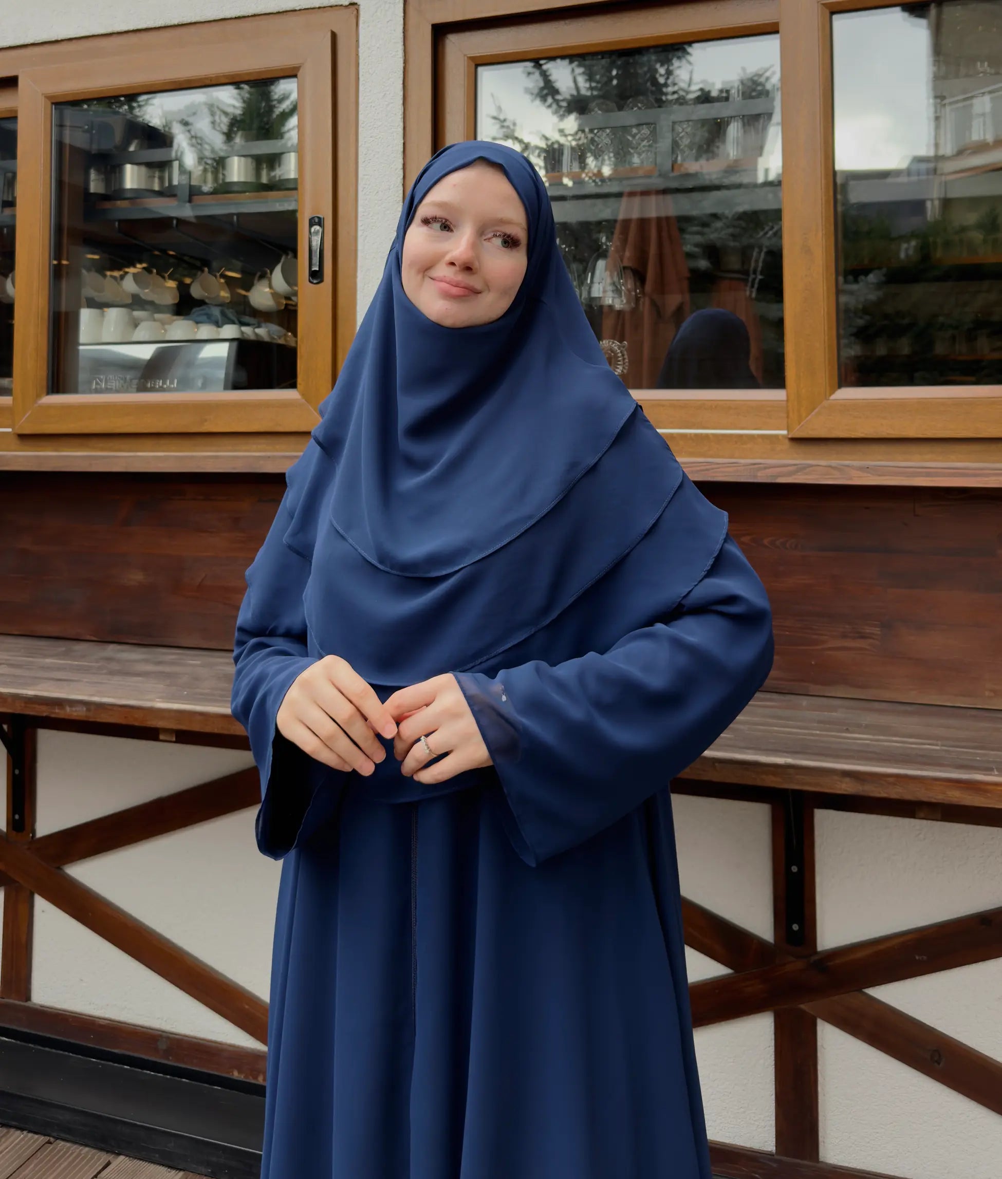 Chiffon Set – Navy