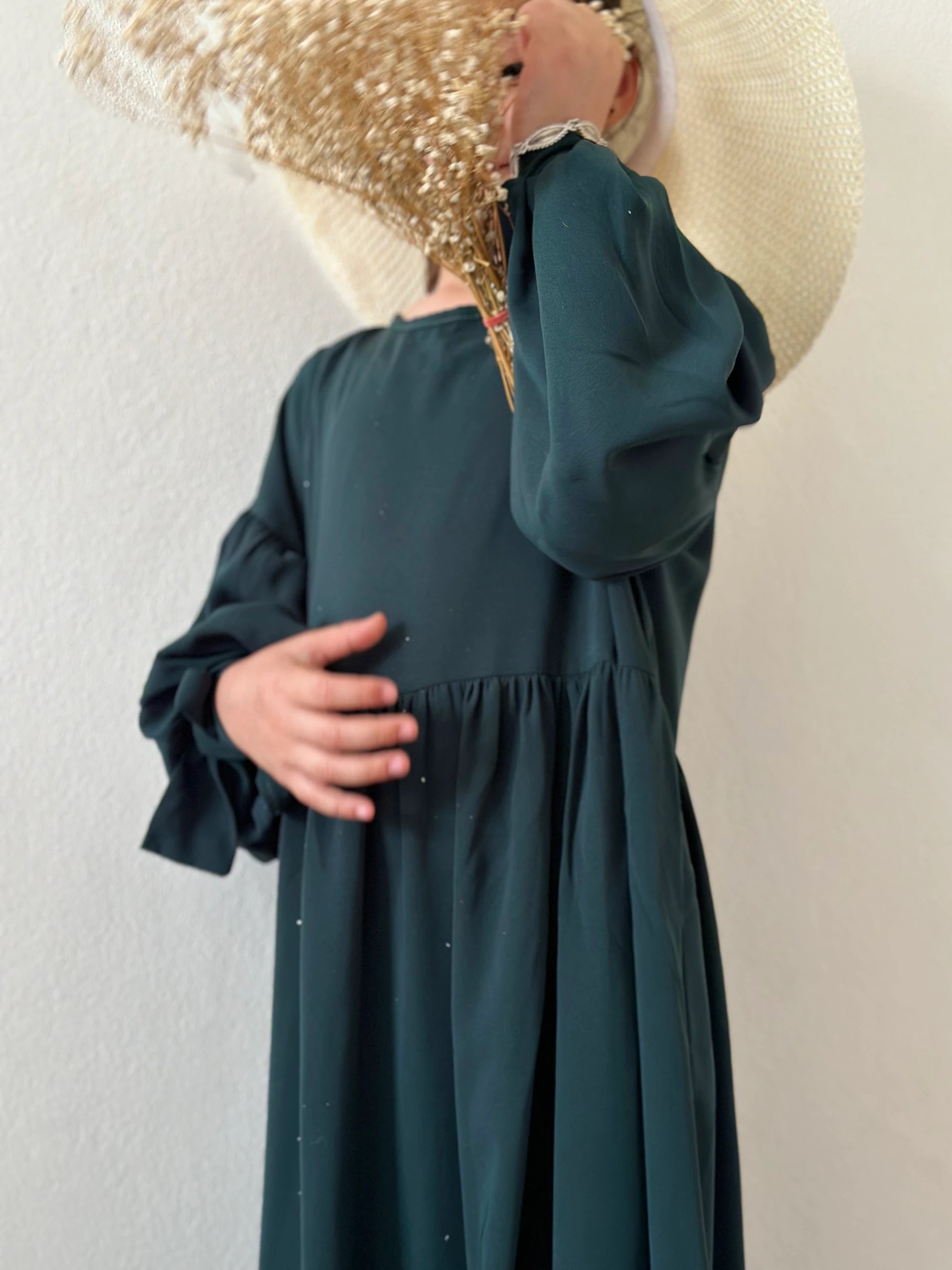 Kids Dress – Emerald