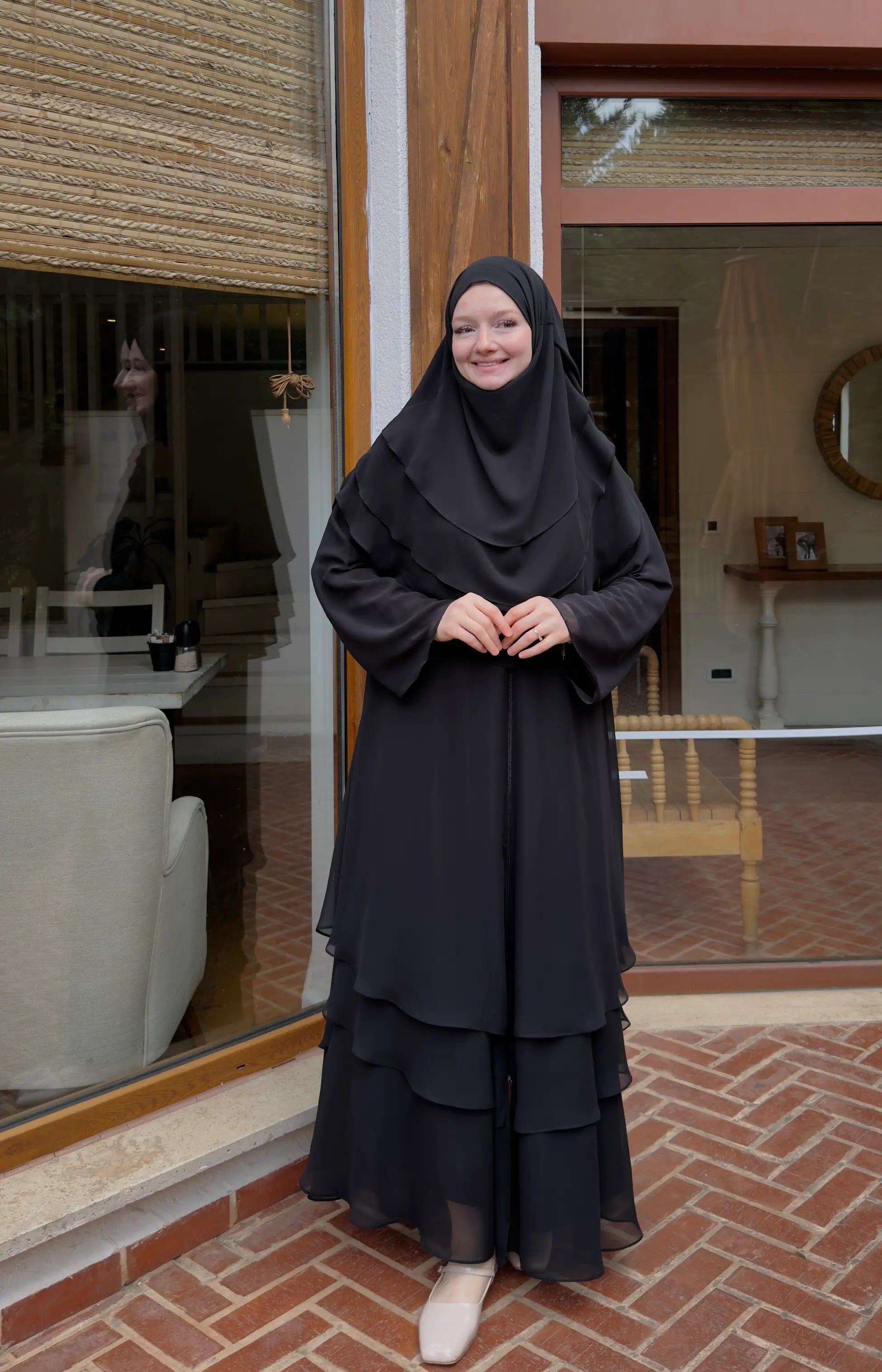 Chiffon Set – Black