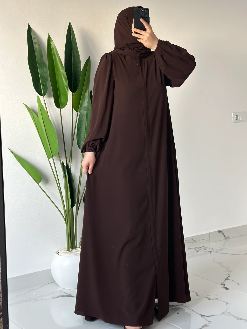 Mevlana Abaya + Umrah Shawl