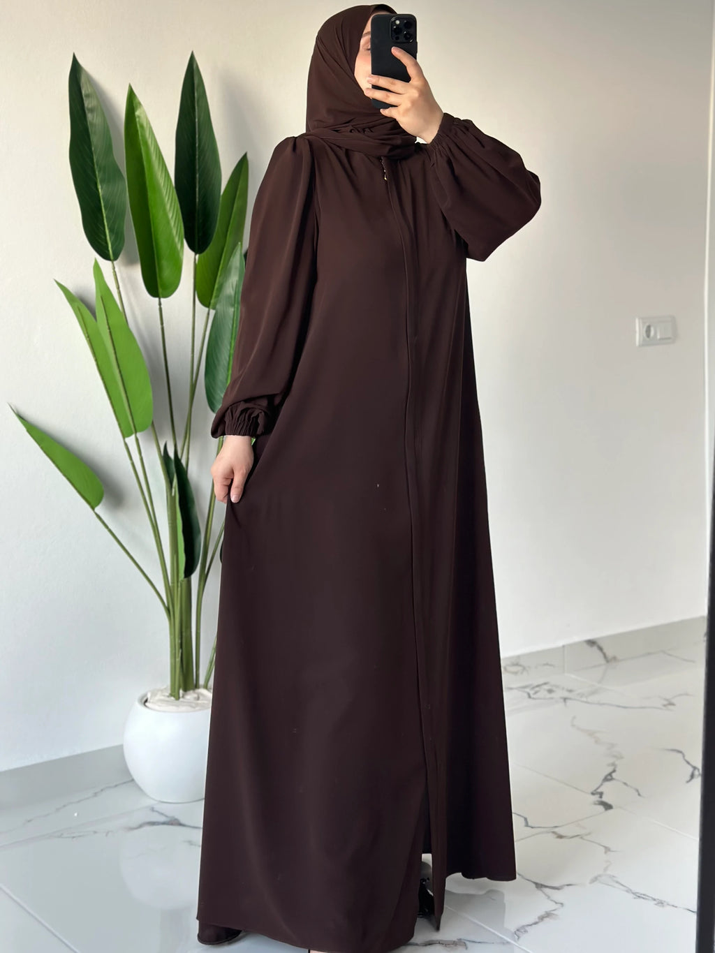 Mevlana Abaya + Umrah Shawl