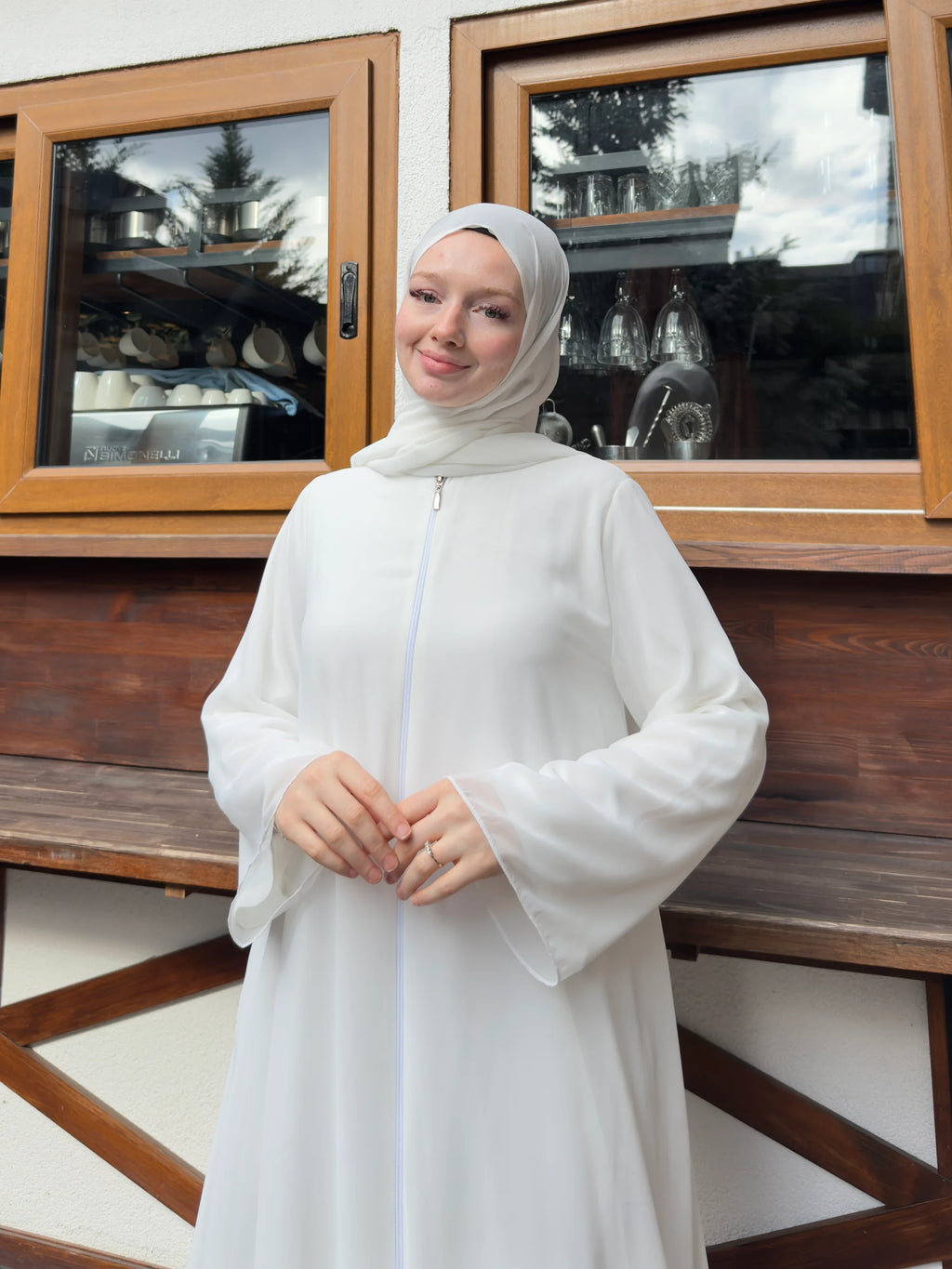 Chiffon Abaya + Umrah Shawl