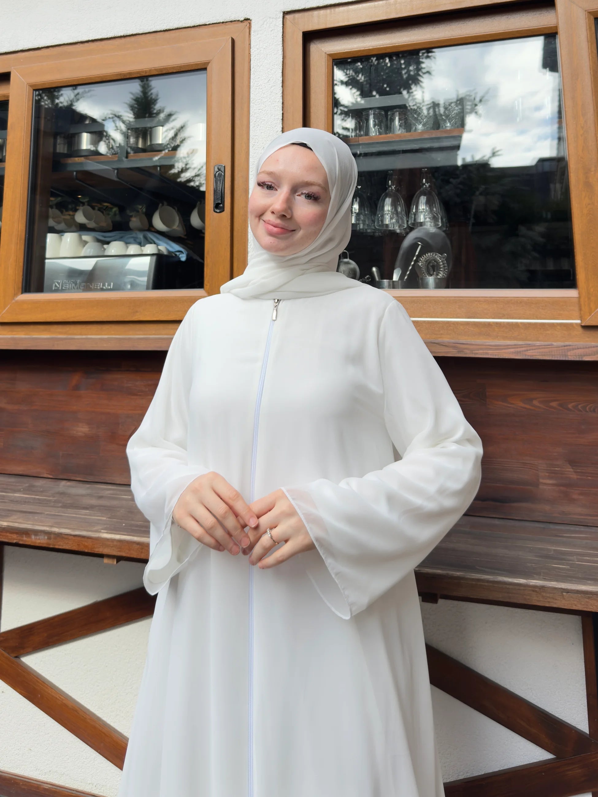 Chiffon Abaya + Umrah Shawl
