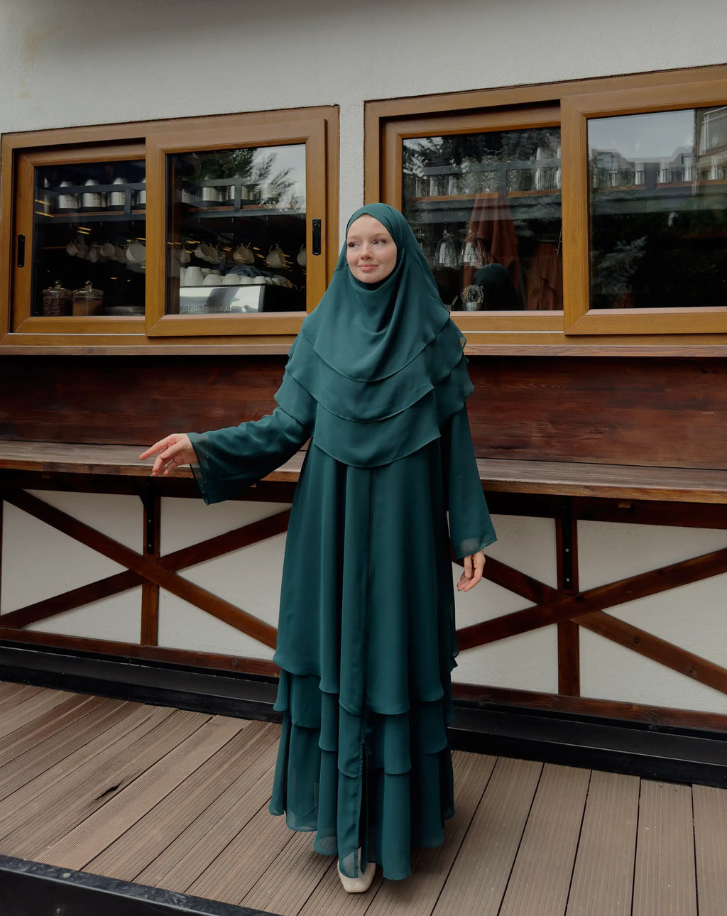 Chiffon Set – Emerald
