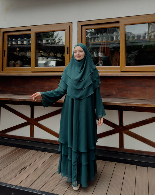 Chiffon Set – Emerald