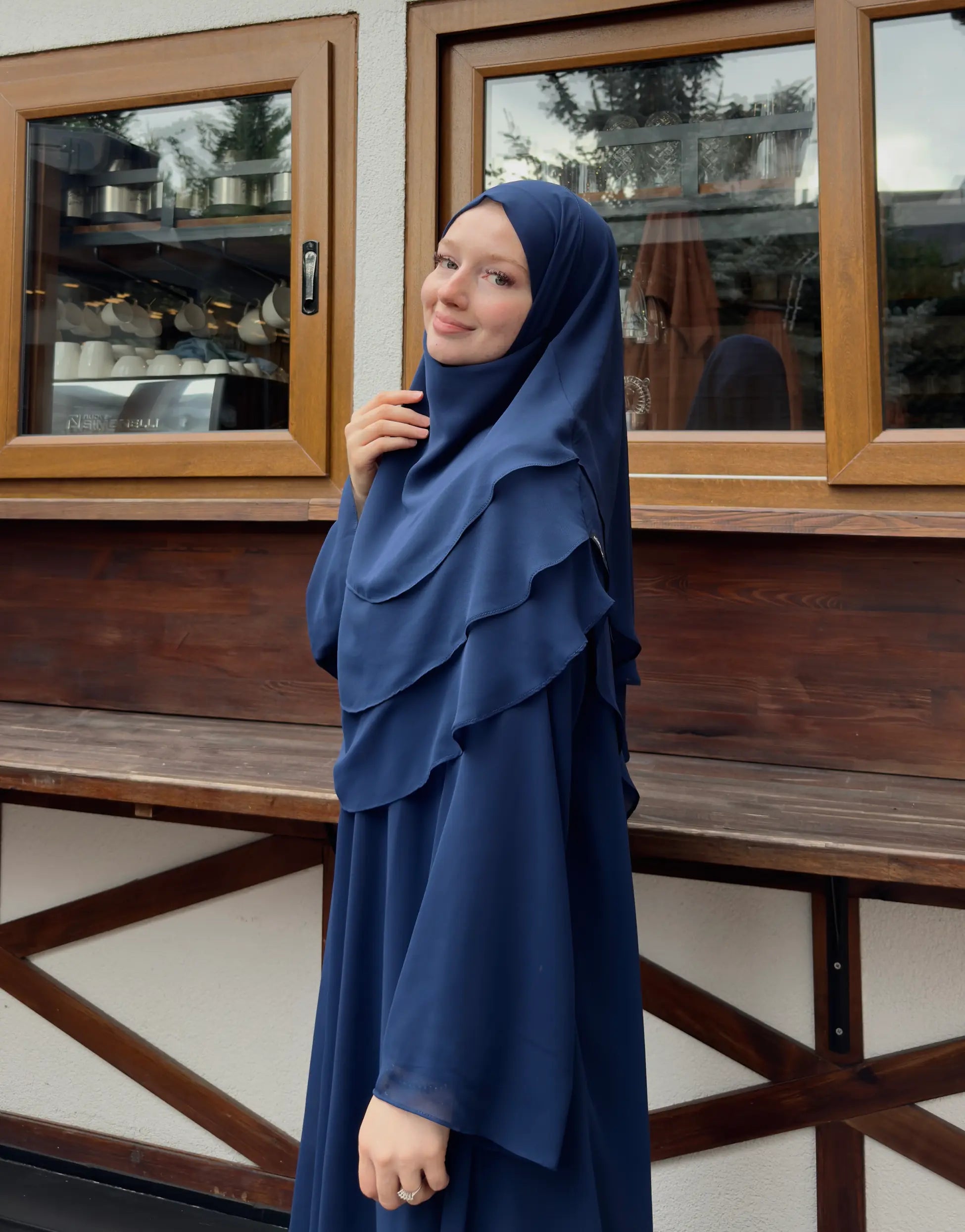 Chiffon Set – Navy