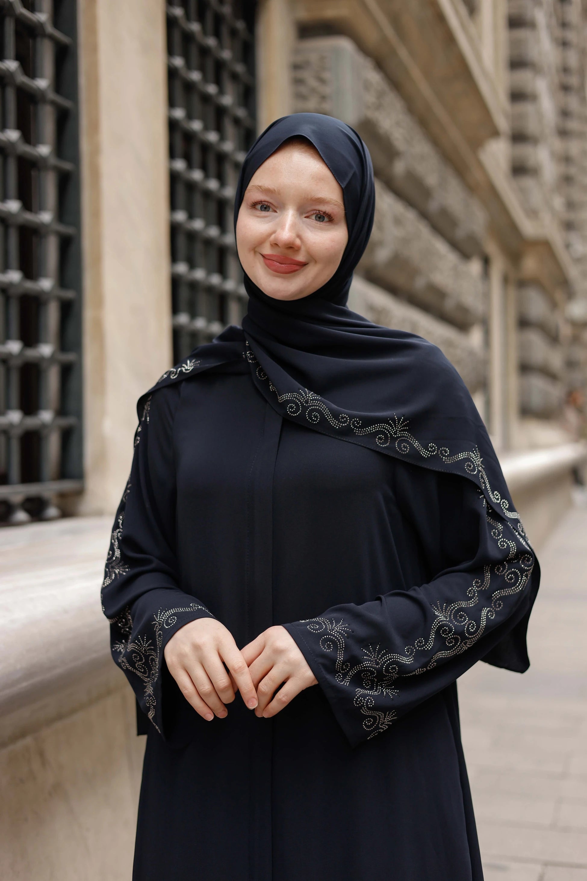 Rim Abaya + Shawl