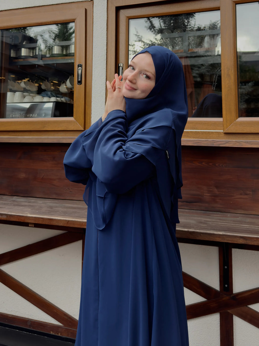 Chiffon Set – Navy