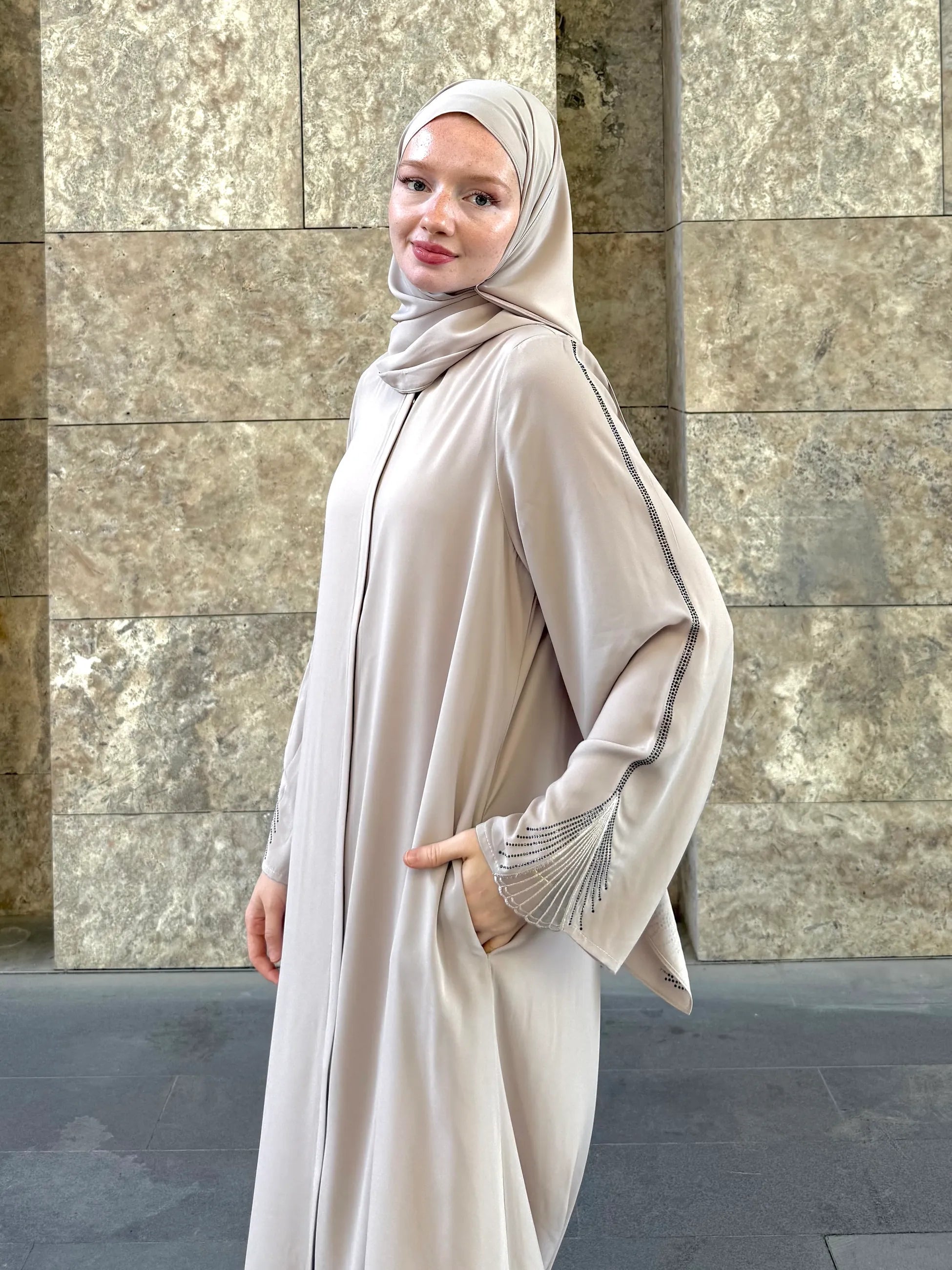 Sim Abaya + Shawl