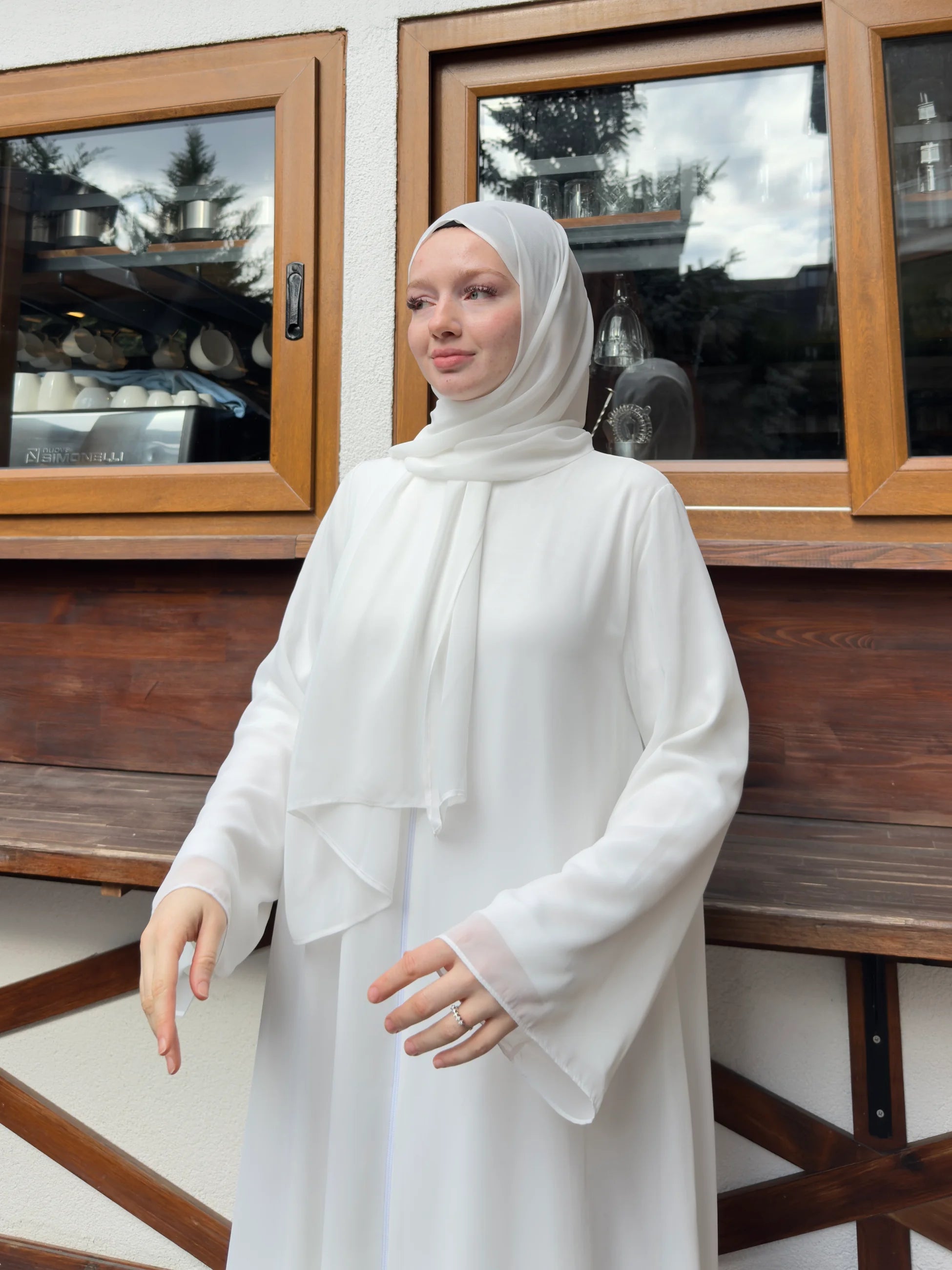 Chiffon Abaya + Umrah Shawl