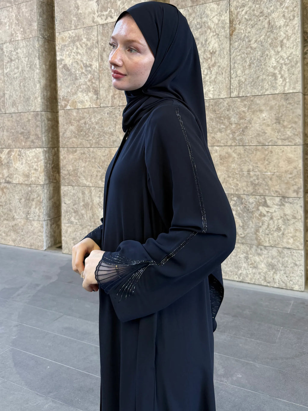 Sim Abaya + Shawl