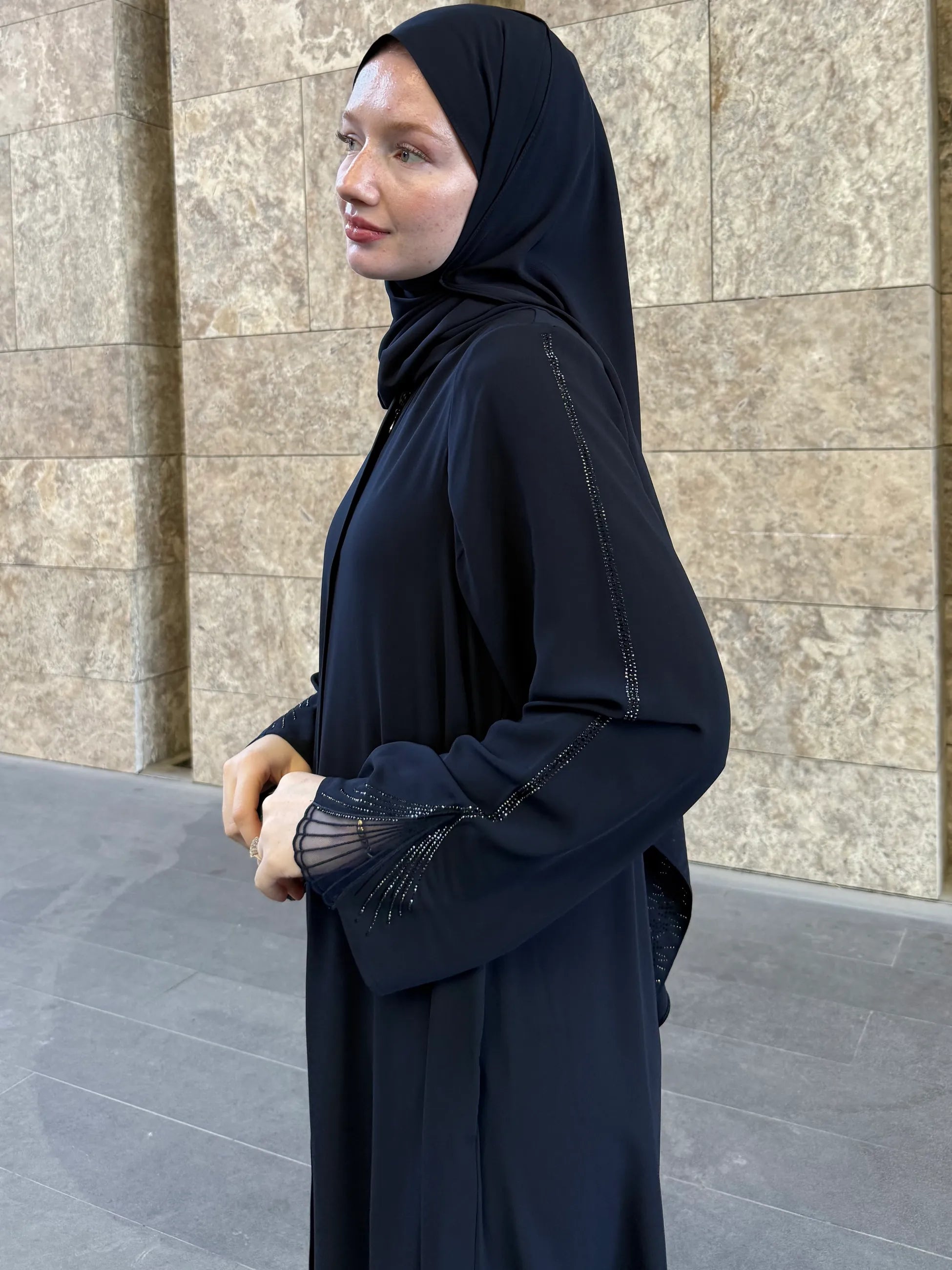 Sim Abaya + Shawl
