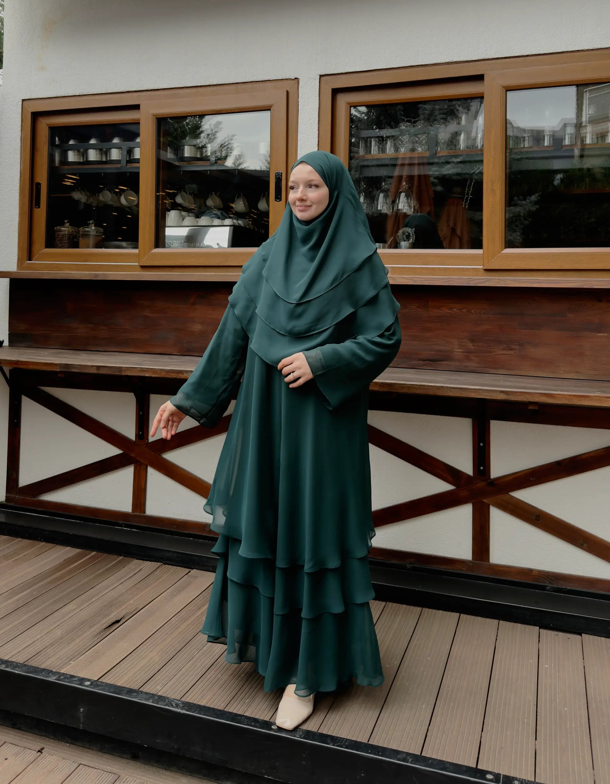 Chiffon Set – Emerald