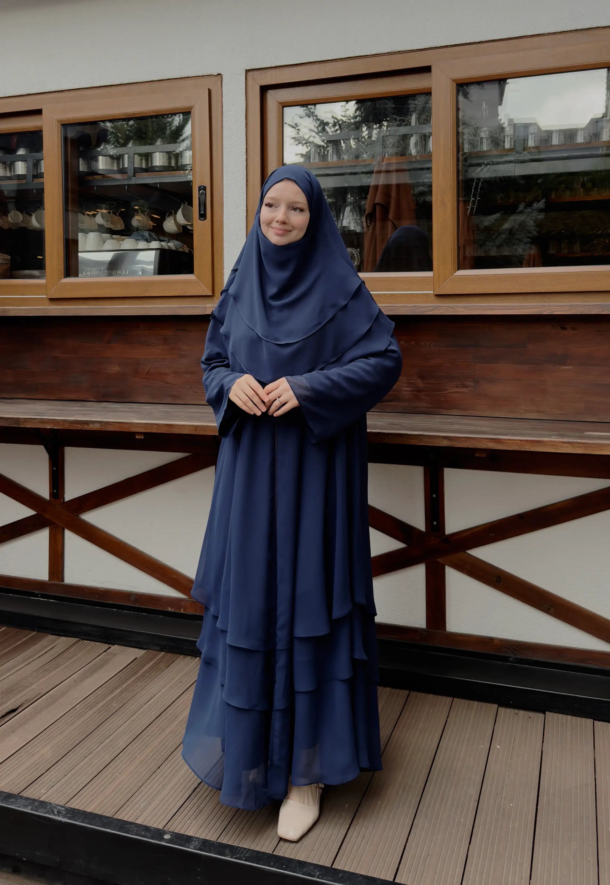 Chiffon Set – Navy