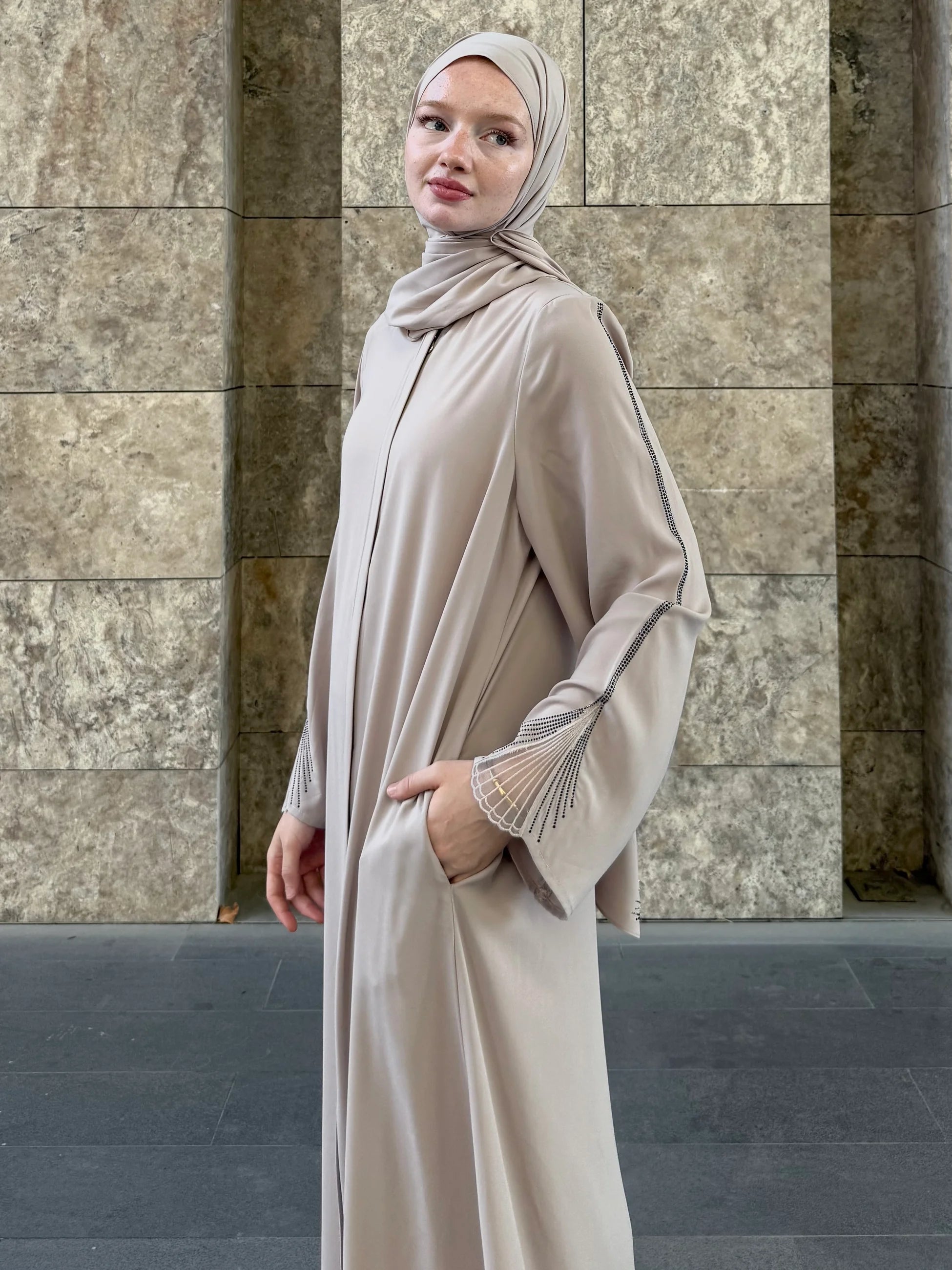 Sim Abaya + Shawl