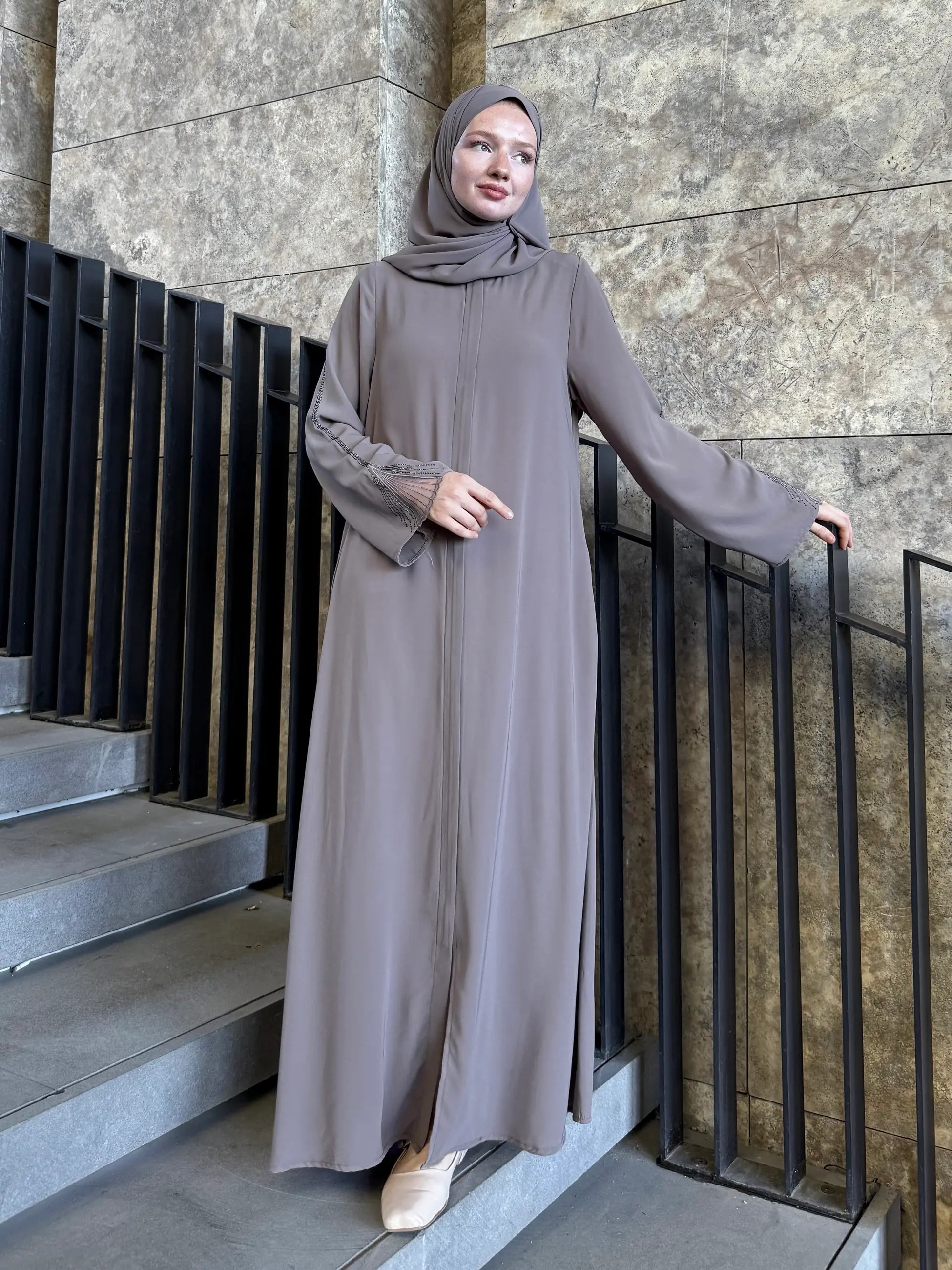 Sim Abaya + Shawl