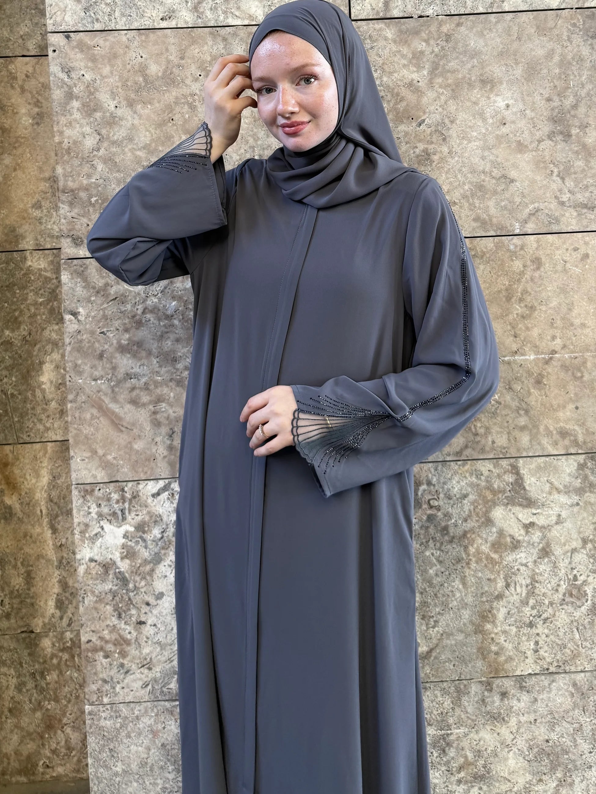 Sim Abaya + Shawl