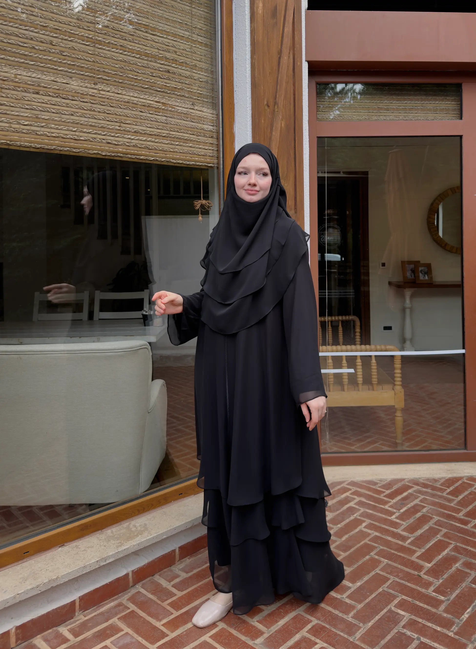 Chiffon Set – Black