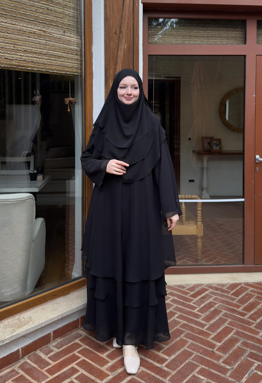 Chiffon Set – Black