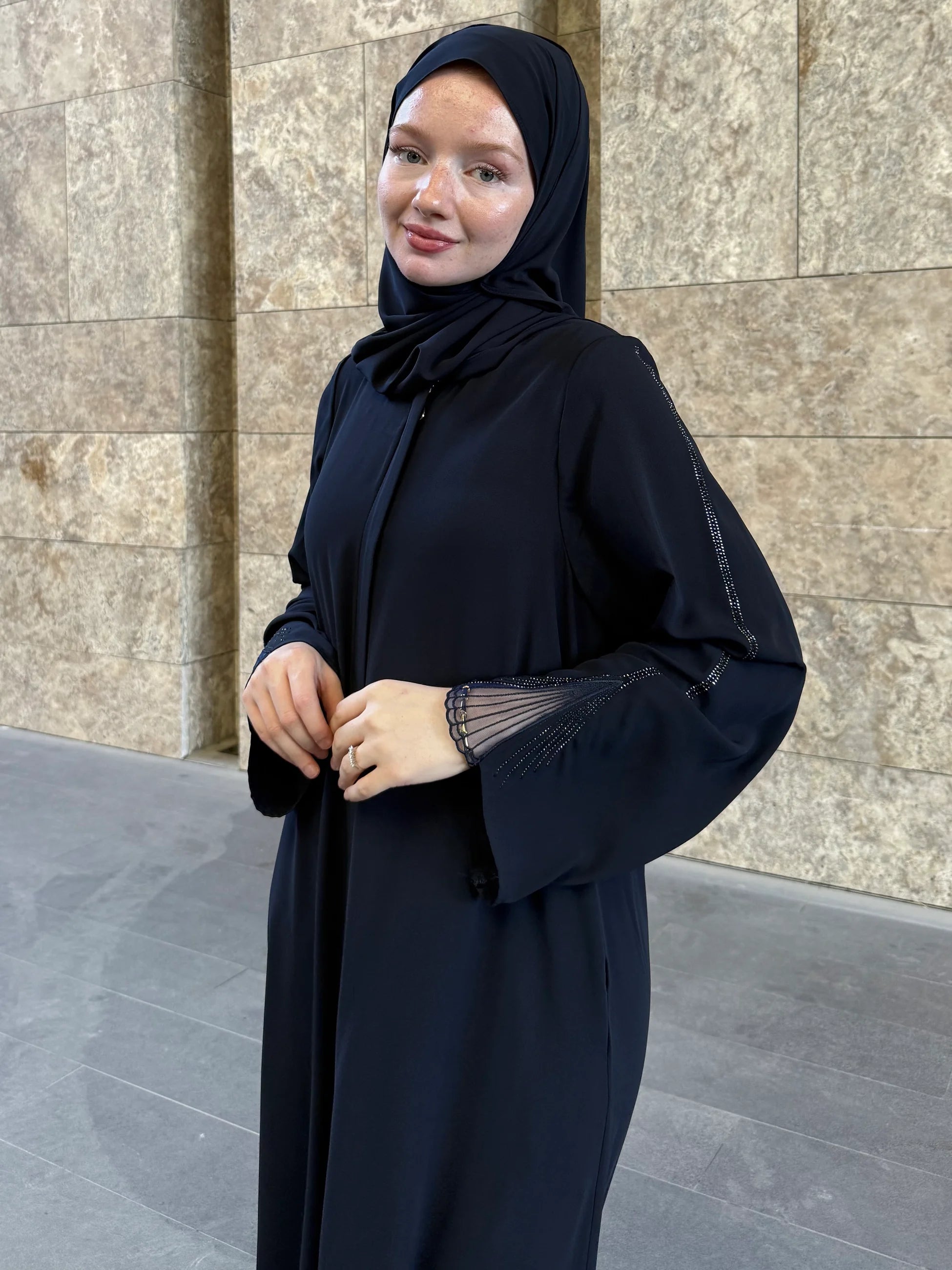 Sim Abaya + Shawl