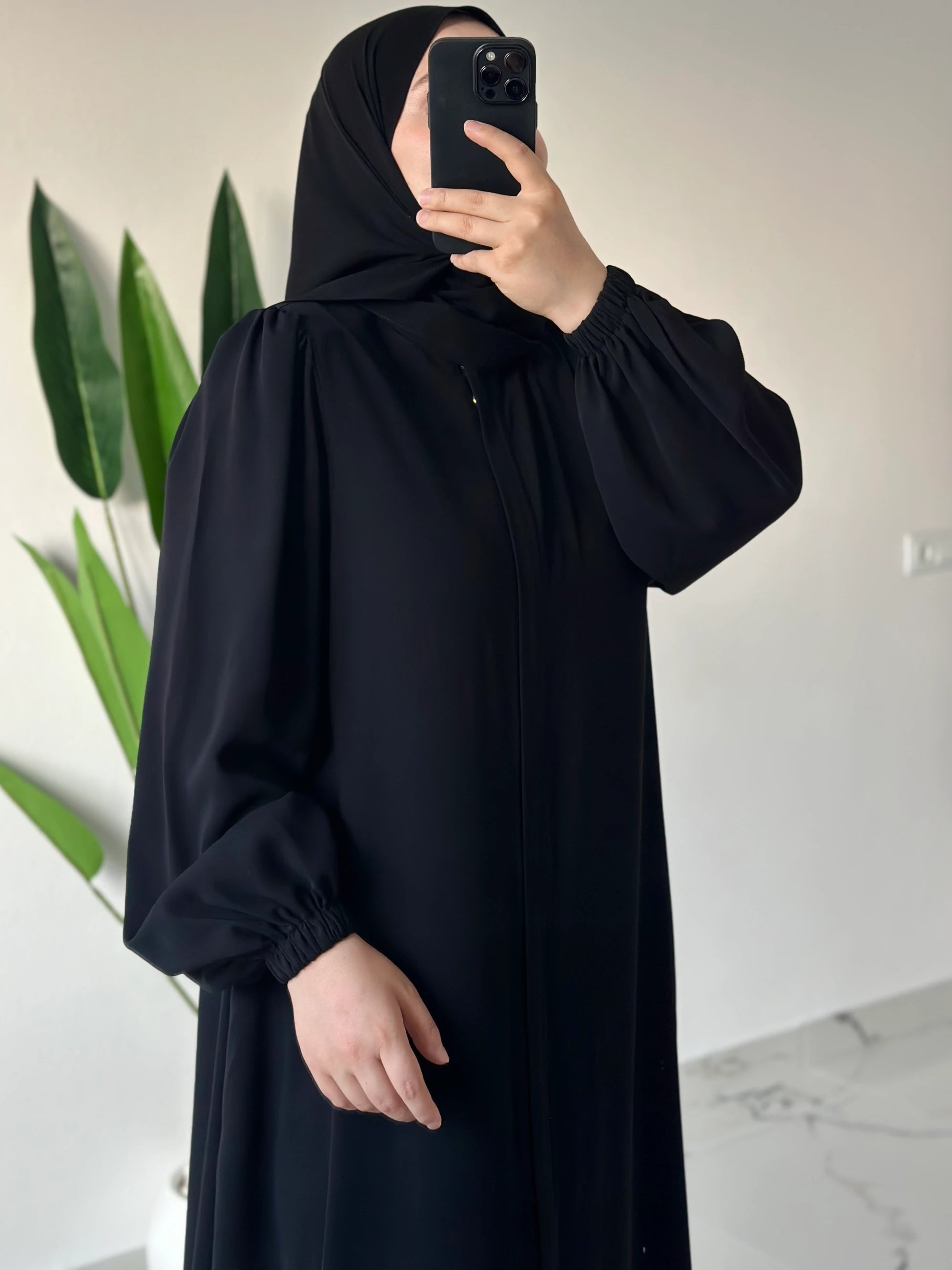 Mevlana Abaya + Umrah Shawl