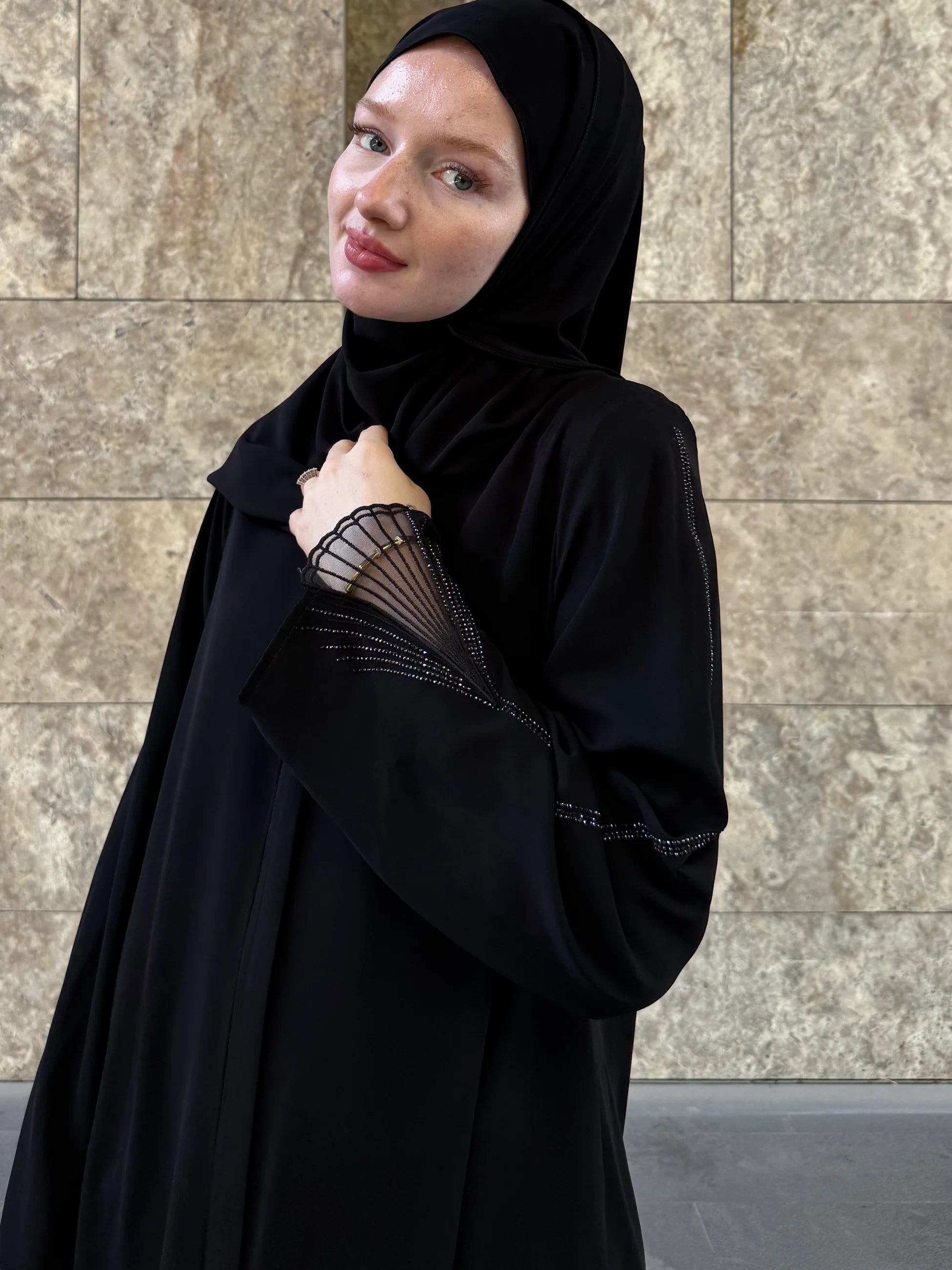 Sim Abaya + Shawl