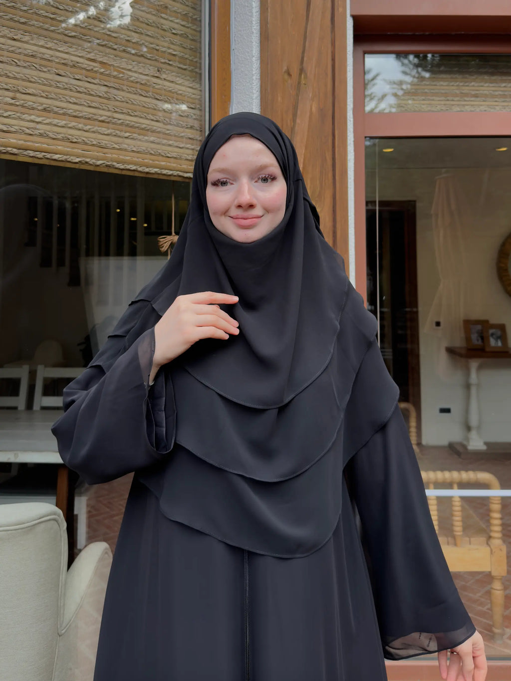 Chiffon Set – Black