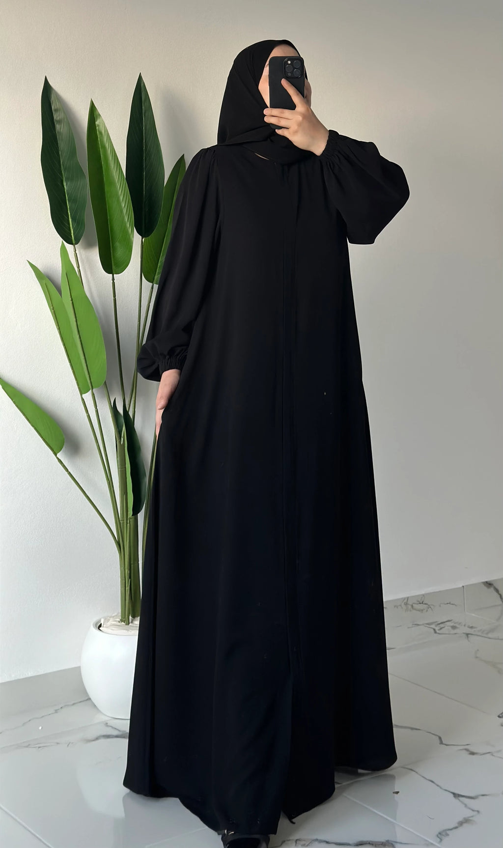 Mevlana Abaya + Umrah Shawl