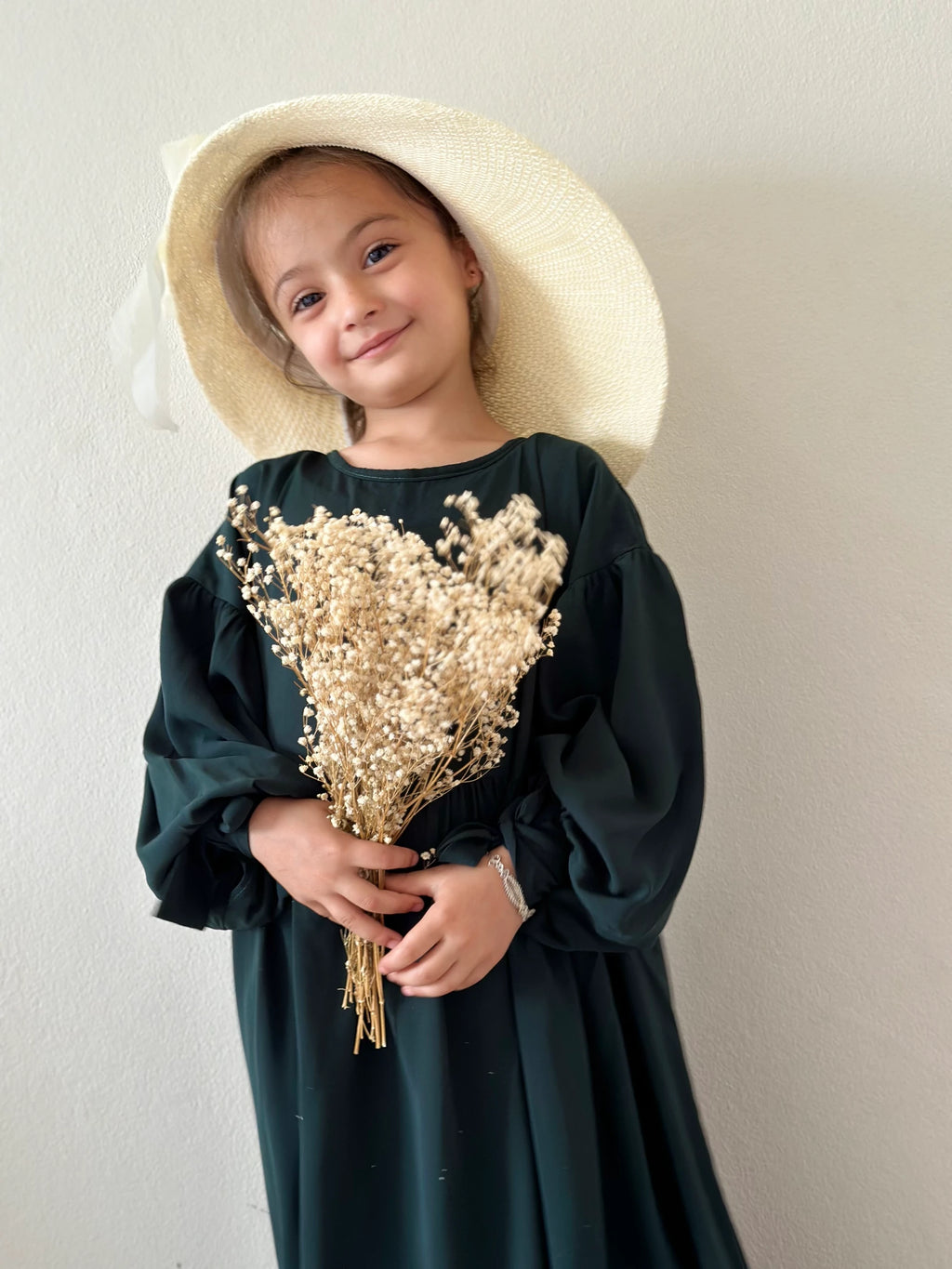 Kids Dress – Emerald
