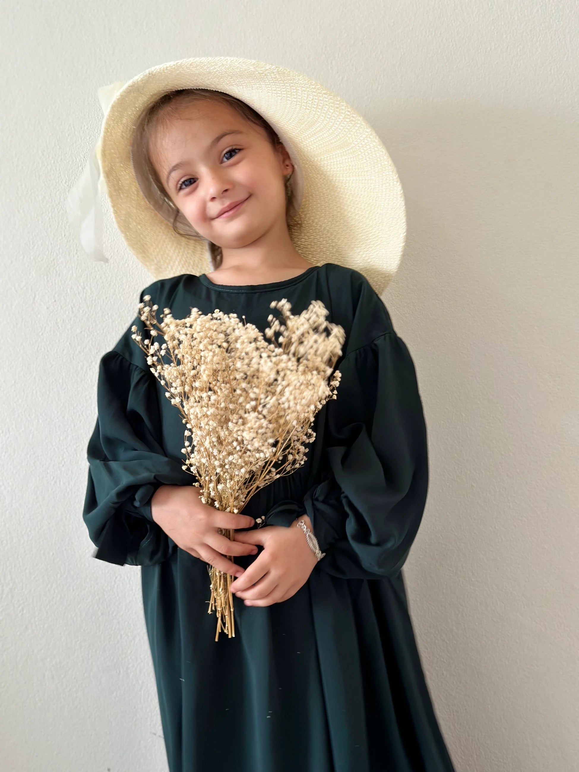 Kids Dress – Emerald