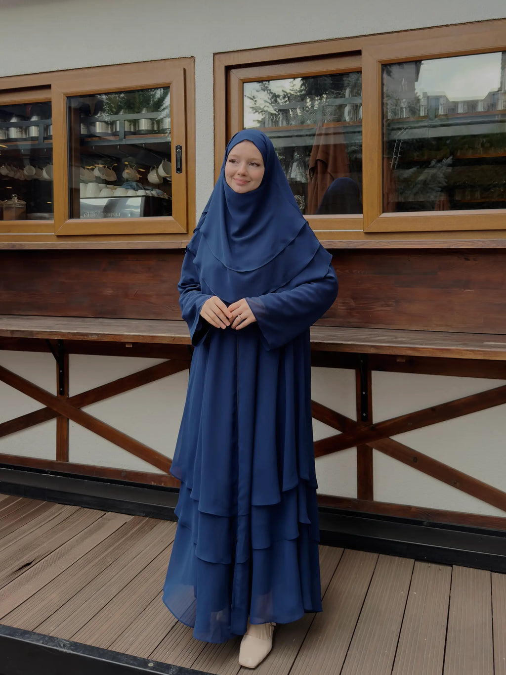 Chiffon Set – Navy