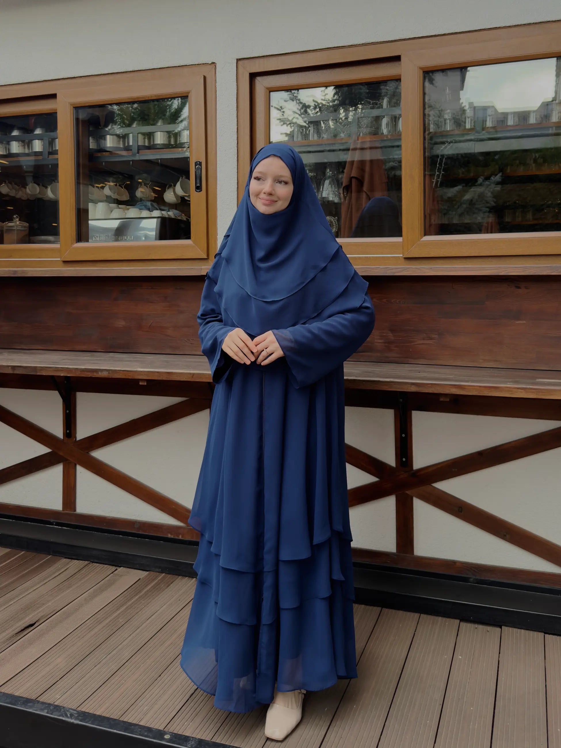 Chiffon Set – Navy