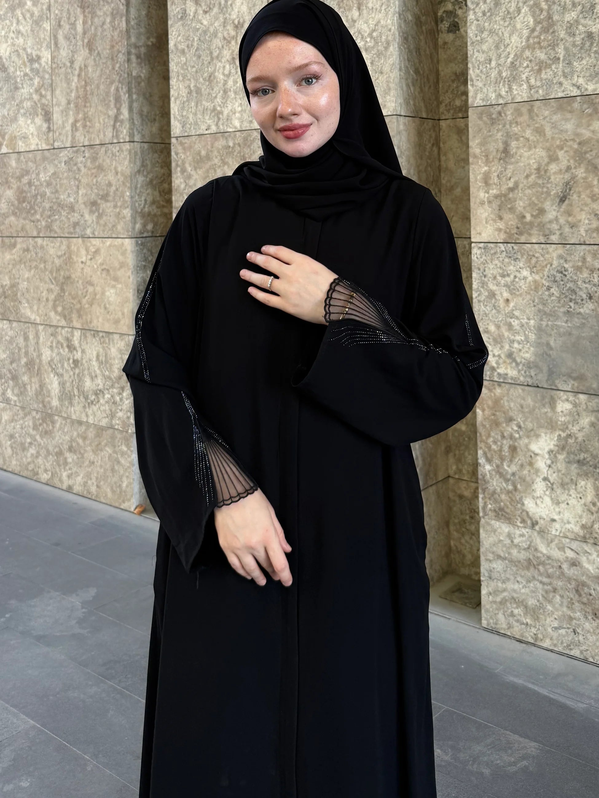 Sim Abaya + Shawl
