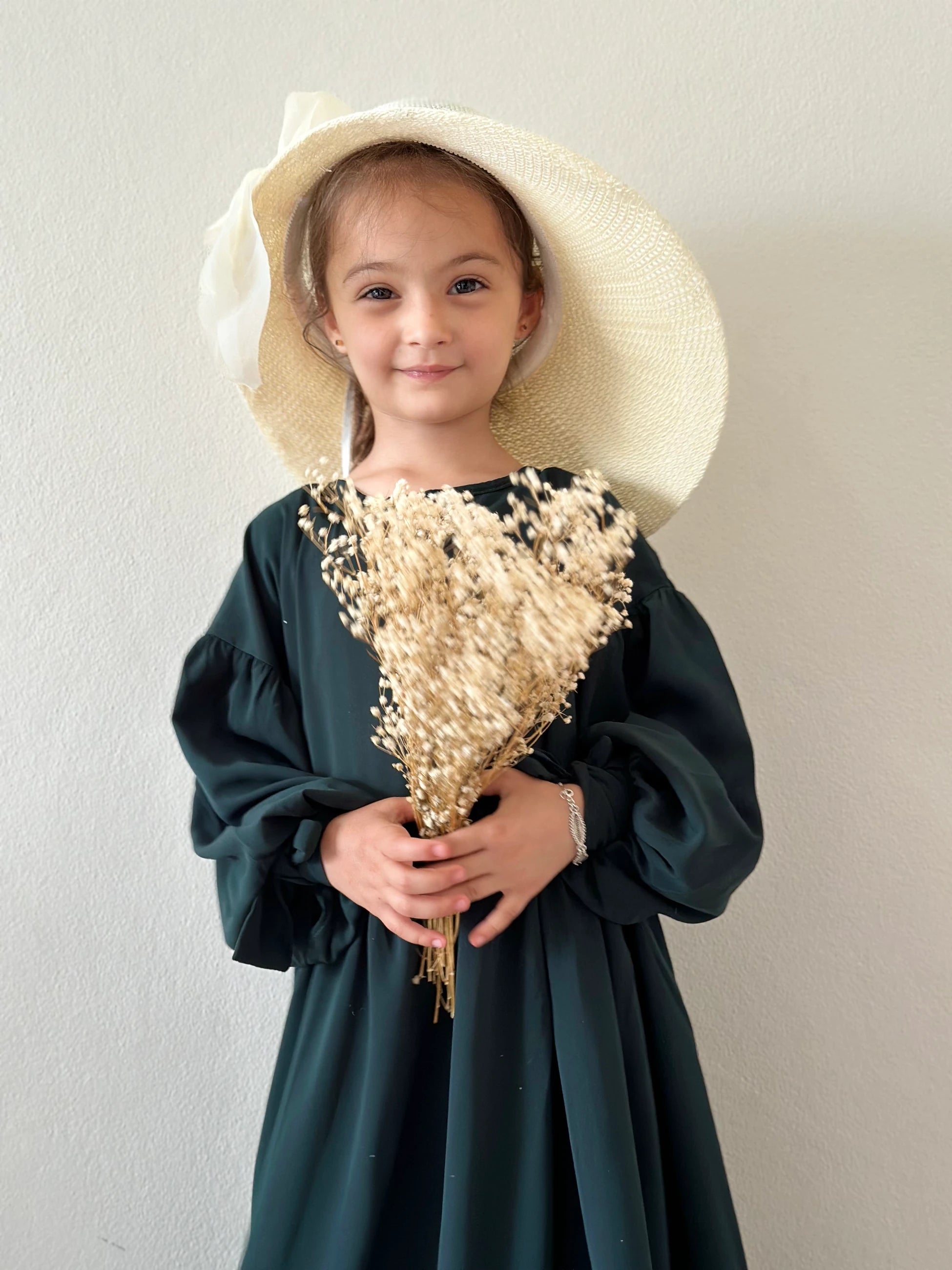 Kids Dress – Emerald