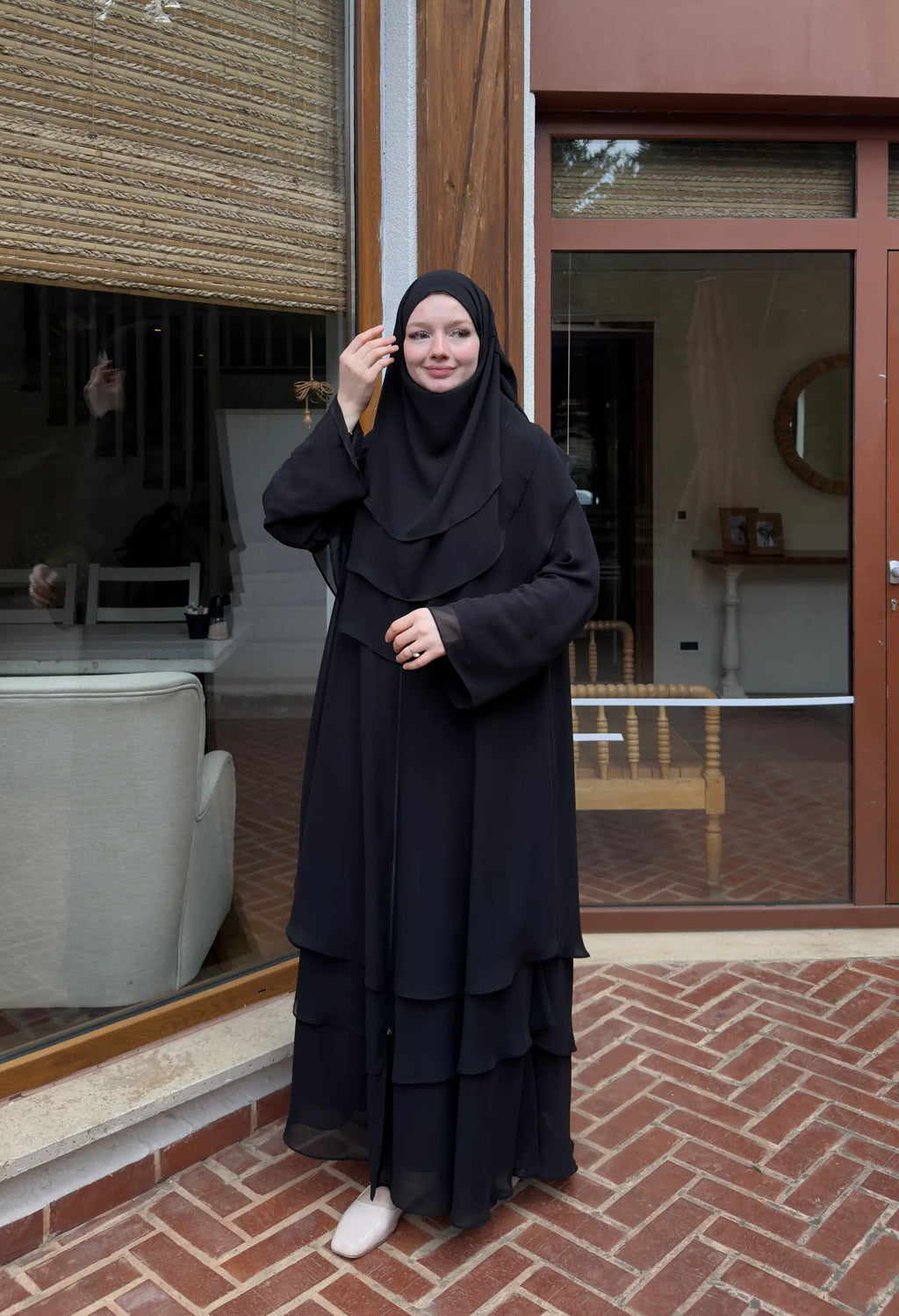 Chiffon Set – Black