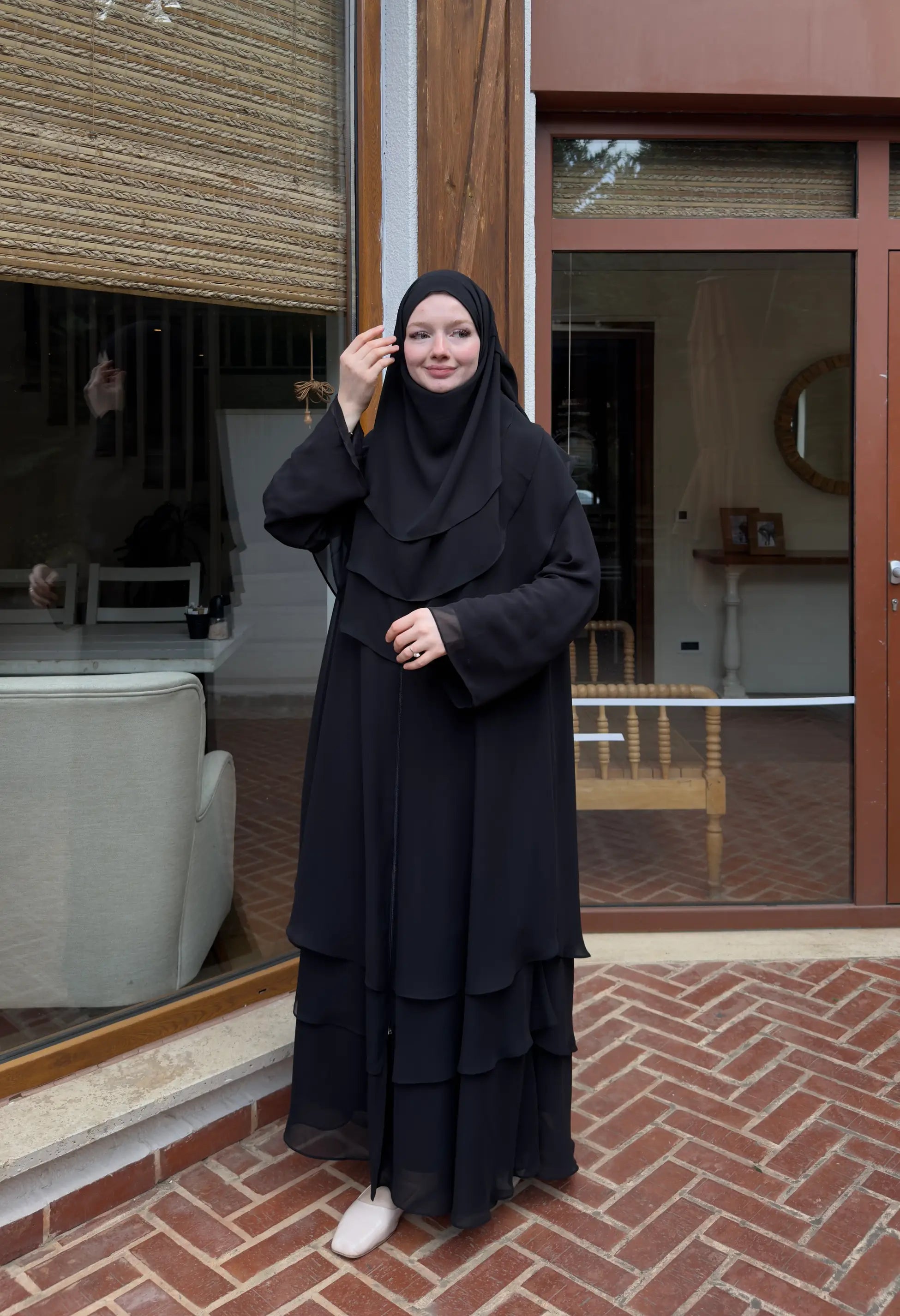 Chiffon Set – Black