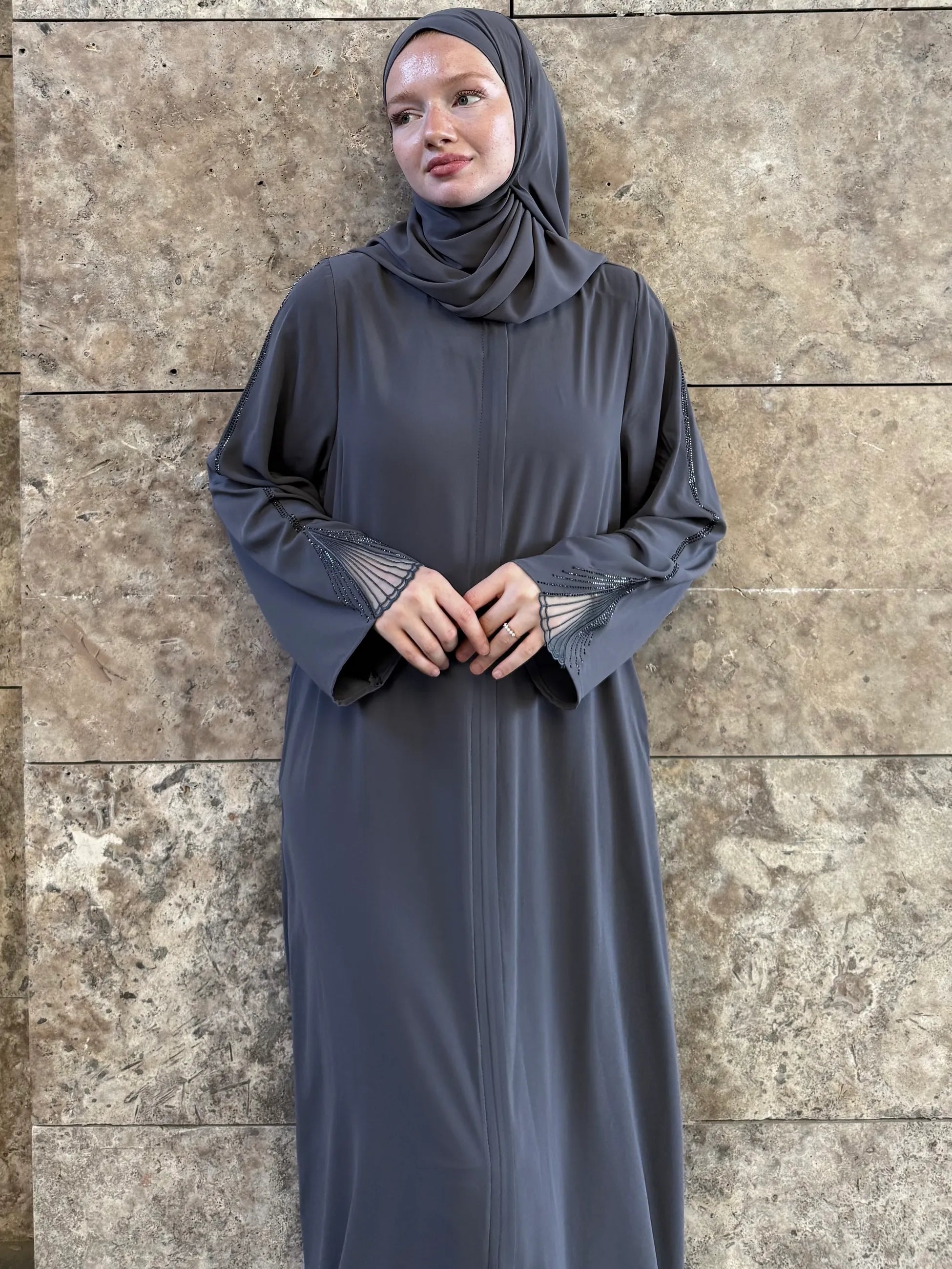 Sim Abaya + Shawl